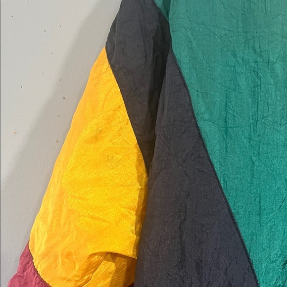 Active Wear Colorful Men's Windbreaker Jacket Medium - Picture 6 of 8